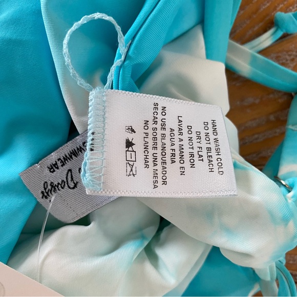 NWT S Dippin’ Daisy’s Tie-Dye Side Tie One Piece - Picture 8 of 13